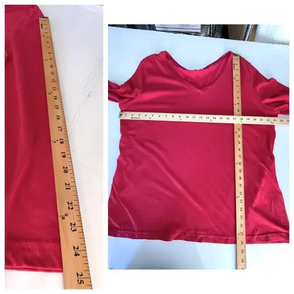 Charter Club NWT 2 Piece PJ Set Shirt & Pants Size XXL Tiny Buffalo Check - Picture 4 of 8